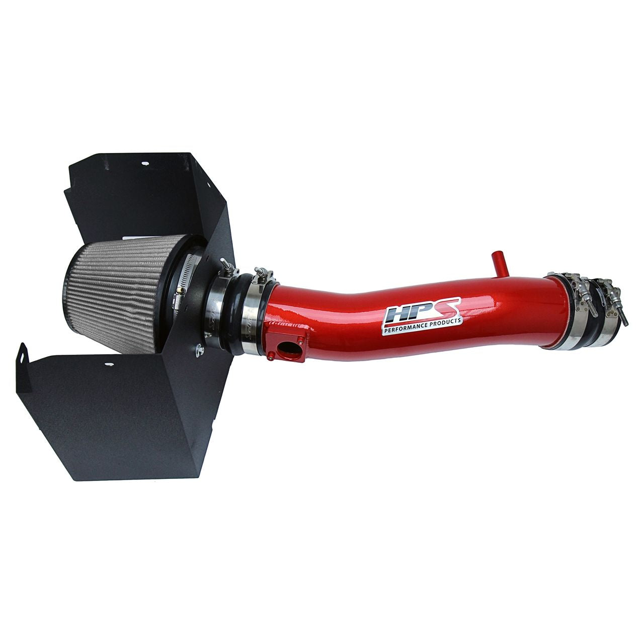HPS Cold Air Intake Kit 16-19 Toyota Tacoma 3.5L V6, Includes Heat Shield, Red