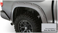 Thumbnail for Bushwacker 16-18 Toyota Tundra Fleetside Pocket Style Flares 4pc 66.7/78.7/97.6in Bed - Silver Sky