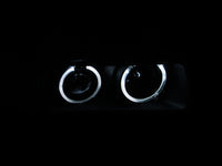 Thumbnail for ANZO 1992-1998 BMW 3 Series E36 Projector Headlights w/ Halo Black G2 1 pc