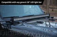 Thumbnail for Diode Dynamics 18-21 Jeep JL Wrangler/Gladiator Hood Bracket Kit