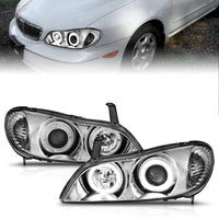 Thumbnail for ANZO 2000-2004 Infiniti I30 Projector Headlights w/ Halo Chrome
