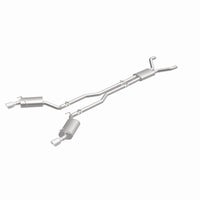 Thumbnail for MagnaFlow Cat-Back Stainless Dual Split Rear Exit 4in Polished Tips 11-15 Chevy Camaro 3.6L V6