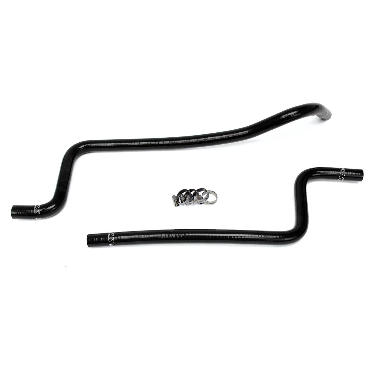 HPS Black Reinforced Silicone Heater Hose Kit for Jeep 97-01 Wrangler TJ 4.0L Left Hand Drive