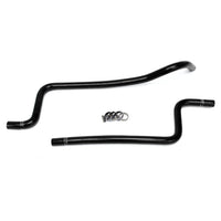 Thumbnail for HPS Black Reinforced Silicone Heater Hose Kit for Jeep 97-01 Wrangler TJ 4.0L Left Hand Drive