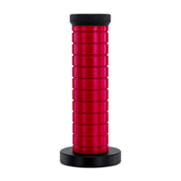 Thumbnail for Mishimoto Weighted Grip Shift Knob - Black / Red