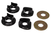 Thumbnail for Energy Suspension 88-91 Honda Civic Black Motor Mount Inserts (Manual Transmission) (2 Torque Positi