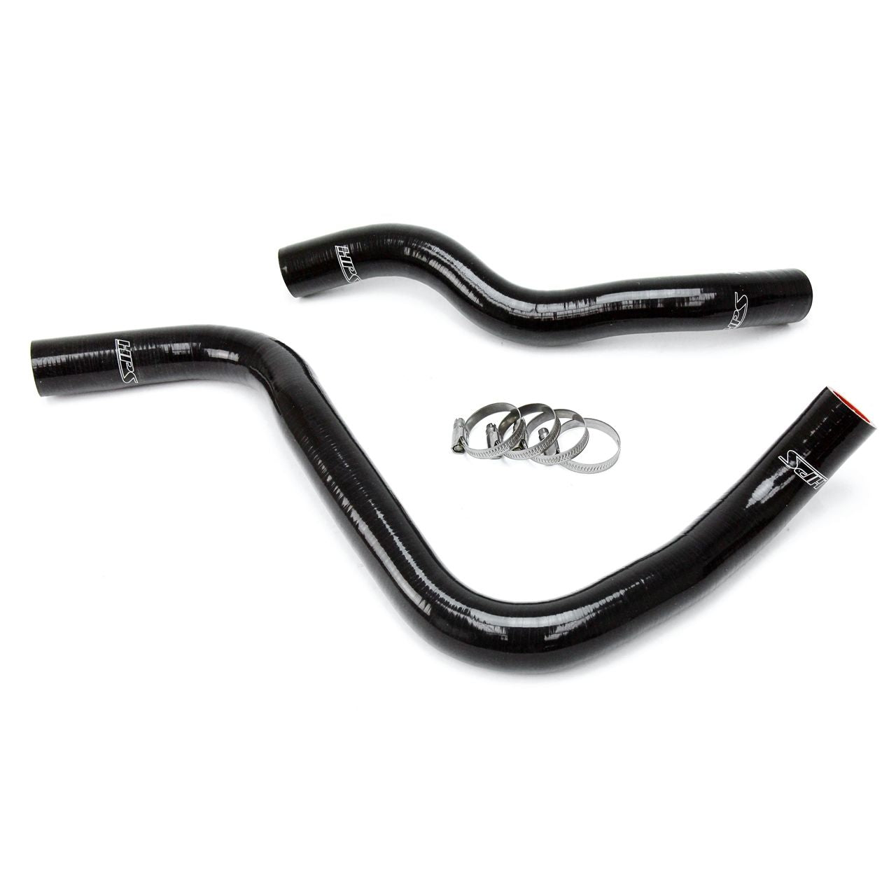 HPS Black Reinforced Silicone Radiator Hose Kit Coolant for Acura 07-08 TL Type-S 3.5L V6