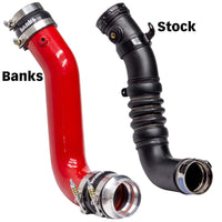 Thumbnail for Banks Power 17-19 Chevy/GMC 2500HD/3500HD Diesel 6.6L Boost Tube Upgrade Kit - Red