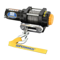 Thumbnail for Superwinch 4000 LBS 12V DC 3/16in x 50ft Synthetic Rope LT4000 Winch
