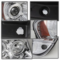 Thumbnail for Spyder Jeep Grand Cherokee 99-04 Projector Headlights LED Halo LED Chrm - PRO-YD-JGC99-HL-C