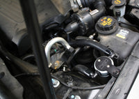 Thumbnail for J&L 10-18 Ford Taurus Sho EcoBoost V6 Passenger Side Oil Separator 3.0 - Clear Anodized