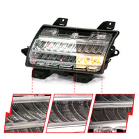 Thumbnail for ANZO 18-19 Jeep Wrangler JL Halogen Chrome Clear w/ Sequential Signal