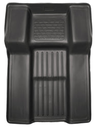 Thumbnail for Husky Liners 07-10 GM Escalade/Tahoe/Yukon WeatherBeater Black Walkway (2nd Row Bucket) Floor Liners