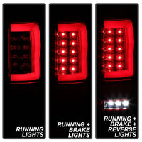 Thumbnail for Spyder Ford F150 04-08 Styleside Tail Light V2 - LED - Red Clear ALT-YD-FF15004V2-LBLED-RC