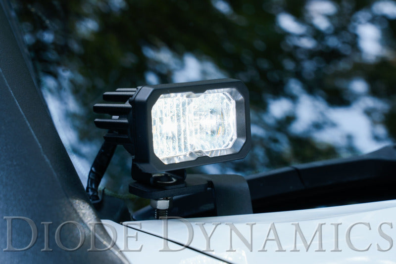 Diode Dynamics Stage Series 2 In LED Pod Sport - White Flood Standard RBL Each