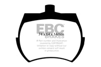Thumbnail for EBC 62-71 Austin-Healey Sprite (Steel Wheels) Ultimax2 Front Brake Pads