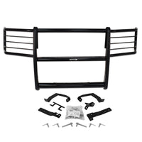 Thumbnail for Go Rhino 08-10 Ford F-250/350 Super Duty 3000 Series StepGuard Center Grille + Brush Guards - Blk
