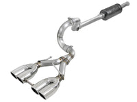 Thumbnail for aFe Rebel Series 2.5in 304 SS Cat-Back Exhaust w/ Polished Tip 18-20 Jeep Wrangler (JL)
