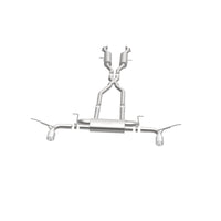 Thumbnail for MagnaFlow Cat-Back SS 2.5in Dual Split Rear 4in Black Tip 11-16 Jeep Grand Cherokee 5.7L V8/3.6L V6