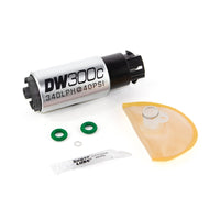 Thumbnail for DeatschWerks 340lph DW300C Compact Fuel Pump w/ 08-14 WRX/ 08-15 STI Set Up Kit (w/ Mounting Clips)
