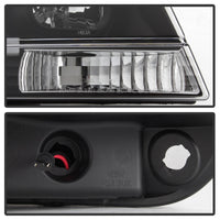 Thumbnail for Spyder 99-04 Jeep Grand Cherokee Projector Headlights - Light Bar DRL LED - Black