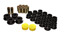 Thumbnail for Energy Suspension 91-94 Nissan Sentra/NX1600/2000 Black Rear Control Arm Bushing Set