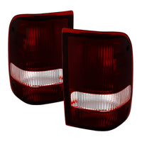 Thumbnail for Xtune Ford Ranger 93-97 OE Style Tail Lights Red Smoked ALT-JH-FR93-OE-RSM