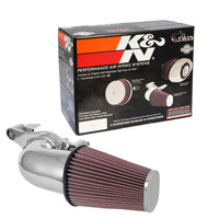 Thumbnail for K&N FIPK H/D Touring Models 2017 Chrome Performance Air Intake System