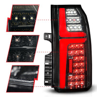 Thumbnail for ANZO 15-20 Chevrolet Tahoe Sequential LED Tube Taillights Black