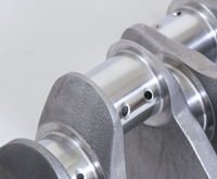 Thumbnail for Eagle Chevrolet 305/350 Small Block 2pc Rear Seal 3.48in Stroke Internal Balance Cast MS Crank Shaft