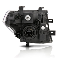 Thumbnail for ANZO 2005-2008 Nissan Pathfinder Crystal Headlight Chrome Amber (OE Replacement)