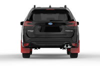 Thumbnail for Rally Armor 19-21 Subaru Forester Red UR Mud Flap w/ White Logo