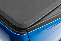 Thumbnail for Lund 05-12 Dodge Dakota (6.5ft. Bed w/o Utility TRack) Genesis Elite Tri-Fold Tonneau Cover - Black
