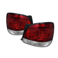 Thumbnail for Spyder Lexus GS 300/400 98-05 LED Tail Lights Red Clear ALT-YD-LGS98-LED-RC
