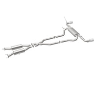 Thumbnail for MagnaFlow Cat-Back SS 2.5in Dual Split Rear 4in Black Tip 11-16 Jeep Grand Cherokee 5.7L V8/3.6L V6