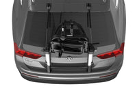Thumbnail for Thule OutWay Platform-Style Trunk Mount Bike Rack w/Raised Platform (Up to 2 Bikes) - Silver/Black