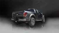 Thumbnail for Corsa 2011-2014 Ford F-150 Raptor 6.2L V8 133in Wheelbase Polished Xtreme Cat-Back Exhaust