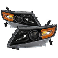 Thumbnail for xTune Honda Odyssey Halogen Models Only 11-15 OEM Style Headlights - Black HD-JH-HODY11-AM-BK