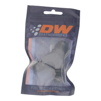 Thumbnail for DeatschWerks 8AN Male Flare to 8AN Male Flare to 10AN Male Flare Y Fitting - Anodized Matte Black