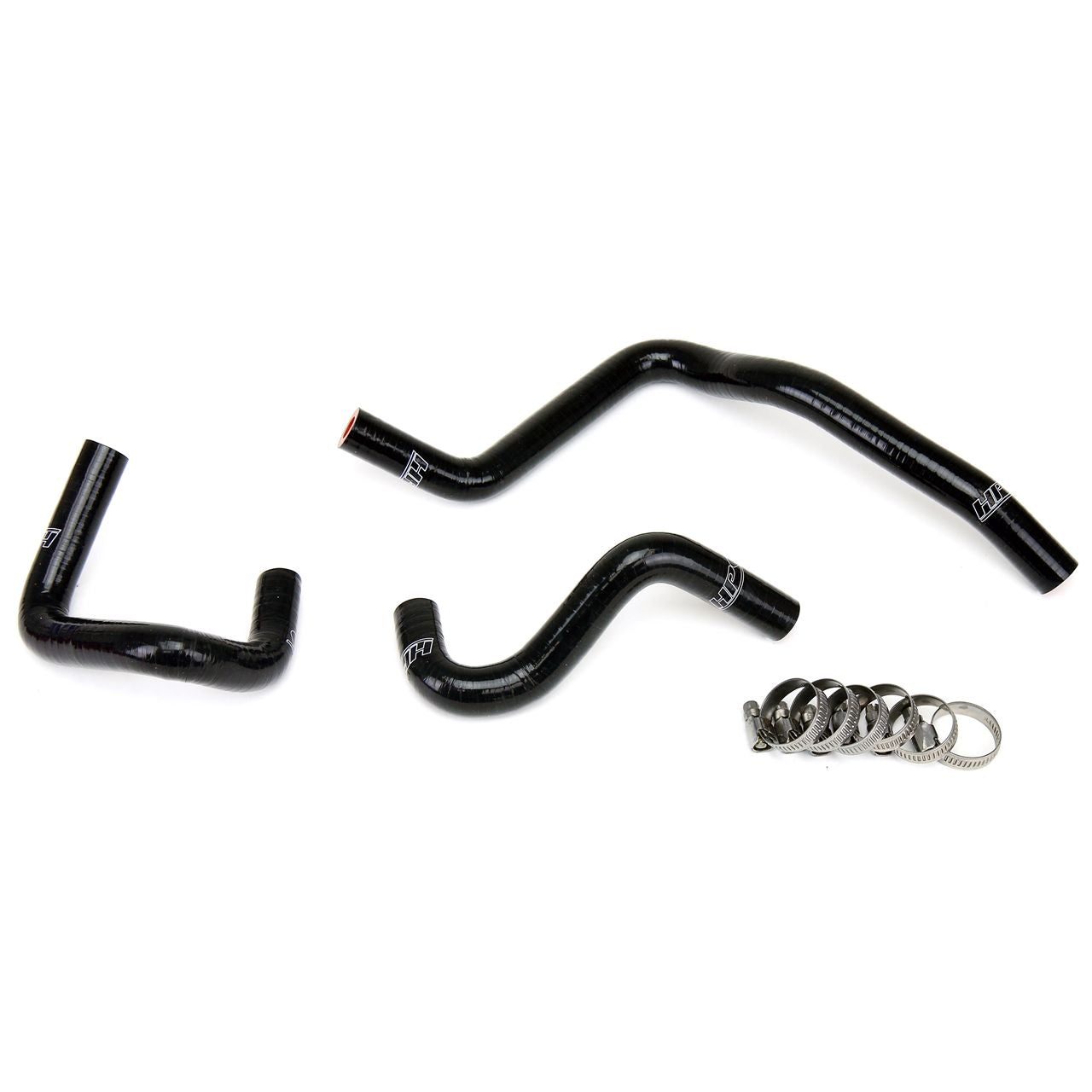 HPS Black Reinforced Silicone Engine Oil Cooler Coolant Hose Kit for Nissan 03-06 350Z 3.5L V6 VQ35DE