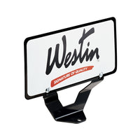 Thumbnail for Westin Bull Bar License Plate Relocator - Black