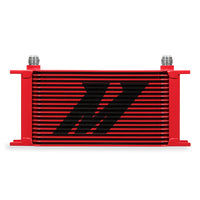 Thumbnail for Mishimoto Universal 19 Row Oil Cooler - Red