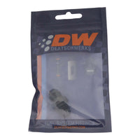 Thumbnail for DeatschWerks 6AN Male Flare to 6AN Male Flare Coupler - Anodized Matte Black