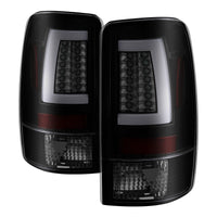 Thumbnail for Spyder 00-06 GMC Yukon/Yukon XL V2 Light Bar LED Tail Lights - Blk Smoke (ALT-YD-CD00V2-LBLED-BSM)