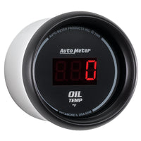 Thumbnail for Autometer Black 0-400F Digital Oil Temp Gauge