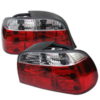 Thumbnail for Spyder BMW E38 7-Series 95-01 Crystal Tail Lights Red Clear ALT-YD-BE3895-RC