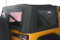 Thumbnail for Rugged Ridge Sailcloth Soft Top Black Diamond 10-18 2-Door JK