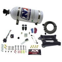 Thumbnail for Nitrous Express 4150 Hitman Plus 4-BBL Nitrous Kit (50-200HP) w/10lb Bottle