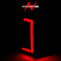 Thumbnail for ANZO 07-17 Ford Expedition LED Taillights w/ Light Bar Black Housing Smoke Lens