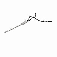 Thumbnail for MagnaFlow SYS Cat-Back 3.5in Black Dual Split Rear Tips 14-15 Chevy Silverado/GMC Sierra 4.3L-5.3L